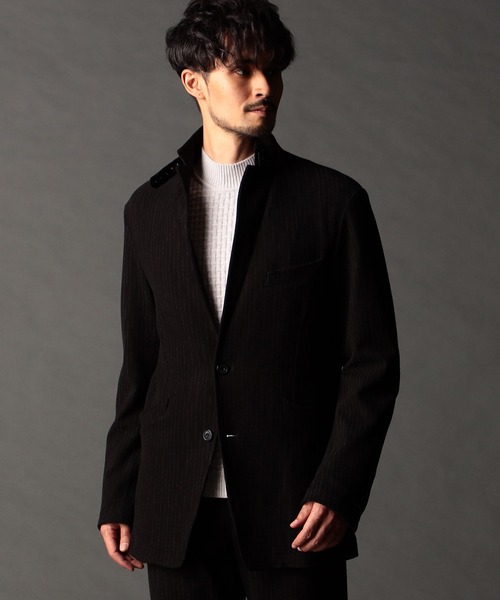 アラカルトジャカードジャージジャケット（テーラードジャケット