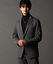 NICOLE CLUB FOR MEN | アラカルトジャカードジャージジャケット(テーラードジャケット)