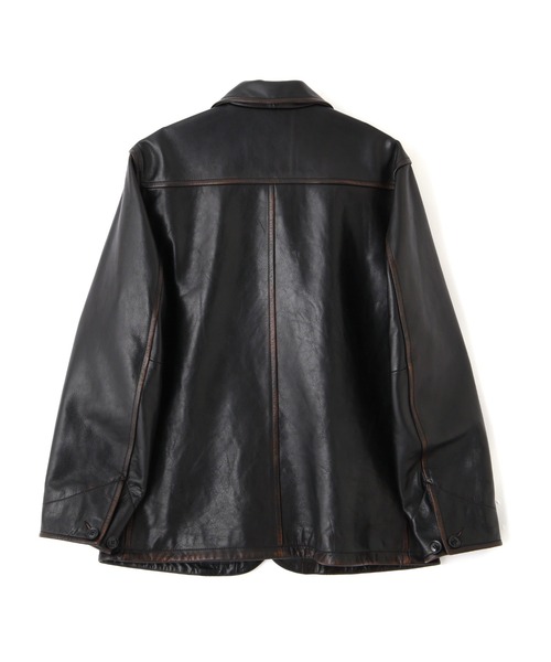 COWHIDE CARCOAT VINTAGE FINISH / カウハイド カーコート