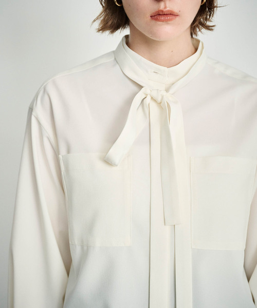 N.O.R.C ウォッシャブル2WAYバンドカラーシャツ ブラウン N O R C ウォッシャブル2WAYバンドカラーシャツ ブラウン｜Yahoo