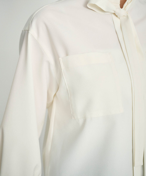 セール】ウォッシャブル2WAYバンドカラーシャツ【CLEAN MOTION