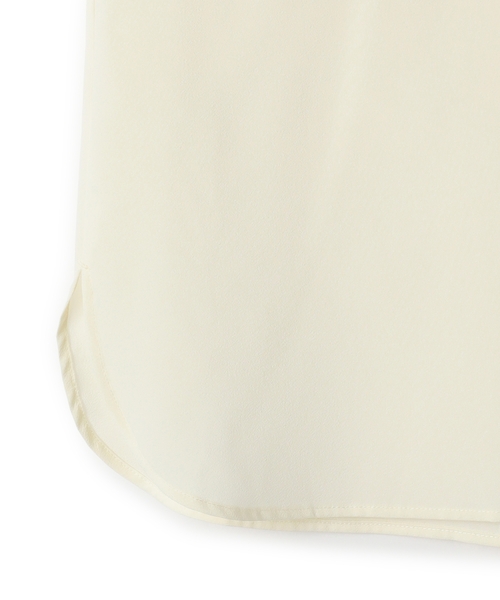 N.O.R.C（ノーク）の「ウォッシャブル2WAYバンドカラーシャツ【CLEAN MOTION】（シャツ/ブラウス・レディース・ブラック/ブラウン/オフホワイト・フリー）」の21枚目の写真