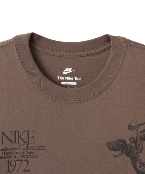 NIKE（ナイキ）の「NIKE AS U NSW TEE M90 OC WINGS VICT / ナイキ NSW M90 OC ウィングス VICT S/S Tシャツ 【SP】（Tシャツ/カットソー・メンズ・ブラウン/ホワイト・S/M/L/XL/XXL）」の4枚目の写真