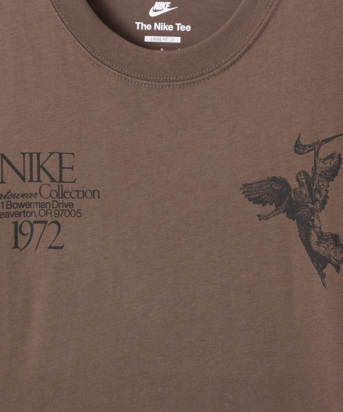 NIKE（ナイキ）の「NIKE AS U NSW TEE M90 OC WINGS VICT / ナイキ NSW M90 OC ウィングス VICT S/S Tシャツ 【SP】（Tシャツ/カットソー・メンズ・ブラウン/ホワイト・S/M/L/XL/XXL）」の6枚目の写真