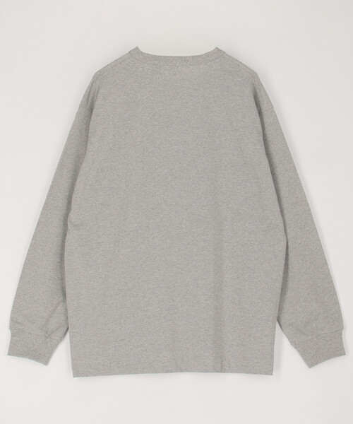 NANGA(ナンガ)の「NANGA/ナンガ E H BOX LOGO EMBROIDERY L/S T(Tシャツ/カットソー・メンズ・グレー/ブラック/ホワイト/グリーン・SMALL/MEDIUM/LARGE/X-LARGE)」の13枚目の写真