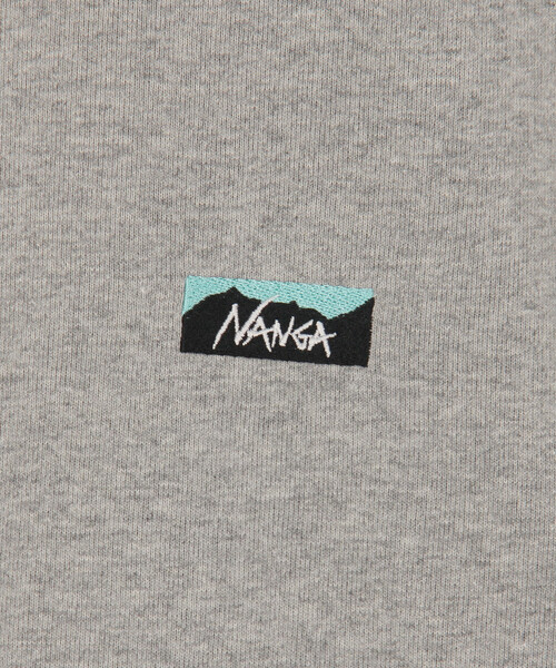 NANGA(ナンガ)の「NANGA/ナンガ E H BOX LOGO EMBROIDERY L/S T(Tシャツ/カットソー・メンズ・グレー/ブラック/ホワイト/グリーン・SMALL/MEDIUM/LARGE/X-LARGE)」の11枚目の写真
