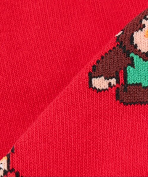 XLARGE KIDS(エクストララージキッズ)の「スポーツファニーゴリラクルーソックス(ソックス/靴下・キッズ・レッド/イエロー/ネイビー・13-15cm/15-17cm/17-19cm/19-21cm)」の5枚目の写真