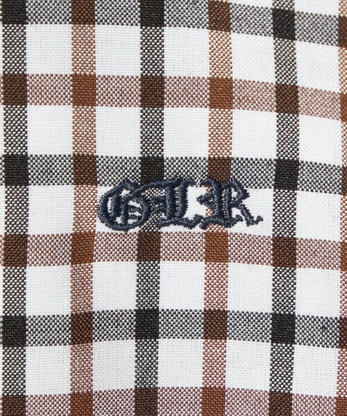green label relaxing(グリーンレーベルリラクシング)の「チェックシャツ / キッズ 140cm-160cm(シャツ/ブラウス・キッズ・ライトブルー/ブラウン・160cm/150cm/140cm)」の9枚目の写真