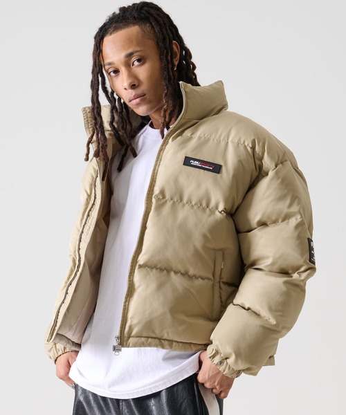 セール】FUBU フブ ロゴ ワッペン ショート丈 長袖 ナイロン 中綿