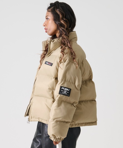 セール】FUBU フブ ロゴ ワッペン ショート丈 長袖 ナイロン 中綿