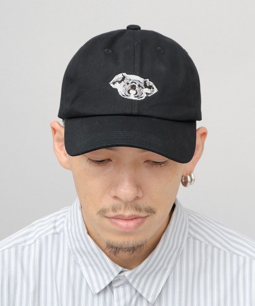 A.M.S.（エーエムエス）の「A.M.S.別注 リアル コアラ刺繍 6パネル ベースボールキャップ（キャップ・レディース・ブラック・FREE）」の8枚目の写真