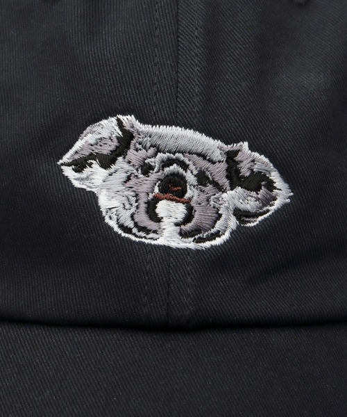 A.M.S.（エーエムエス）の「A.M.S.別注 リアル コアラ刺繍 6パネル ベースボールキャップ（キャップ・レディース・ブラック・FREE）」の12枚目の写真