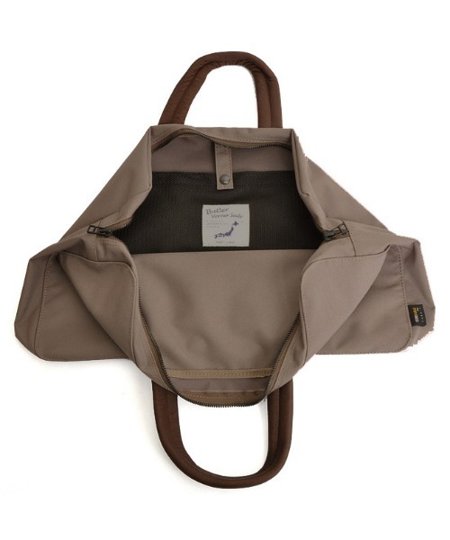 TONE SELECT GOODS(トーンセレクトグッズ)の「Butler Verner Sails(バトラーバーナーセイルズ)コーデュラ シンプルブリーフ (JA-2360)(ビジネスバッグ・メンズ・ベージュ・FREE)」の5枚目の写真