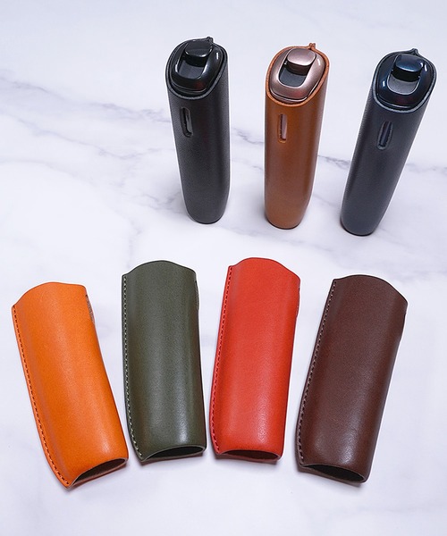 GLOBAL FORME CONCRETE（グローバルフォルムコンクリート）の「【RAZ】 Ploom AURA（プルーム オーラ） レザースリーブ（アッシュトレイ/ライター・メンズ・ブラック/キャメル/ブラウン/レッド/グリーン/オレンジ/ネイビー・FREE）」の22枚目の写真