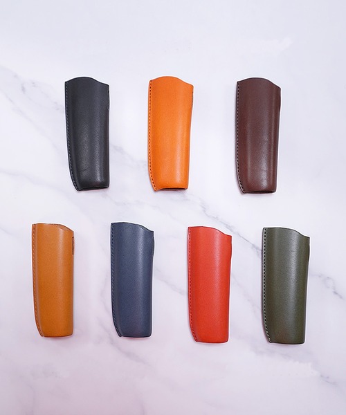 GLOBAL FORME CONCRETE（グローバルフォルムコンクリート）の「【RAZ】 Ploom AURA（プルーム オーラ） レザースリーブ（アッシュトレイ/ライター・メンズ・ブラック/キャメル/ブラウン/レッド/グリーン/オレンジ/ネイビー・FREE）」の8枚目の写真