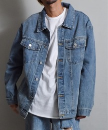 DOUBLE STEAL | ルーズデニムジャケット(デニムジャケット)