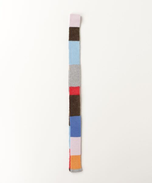 MAISON SPECIAL(メゾンスペシャル)の「Slim Muffler / スリムマフラー(マフラー・レディース・ブラック/マルチ・FREE)」の3枚目の写真