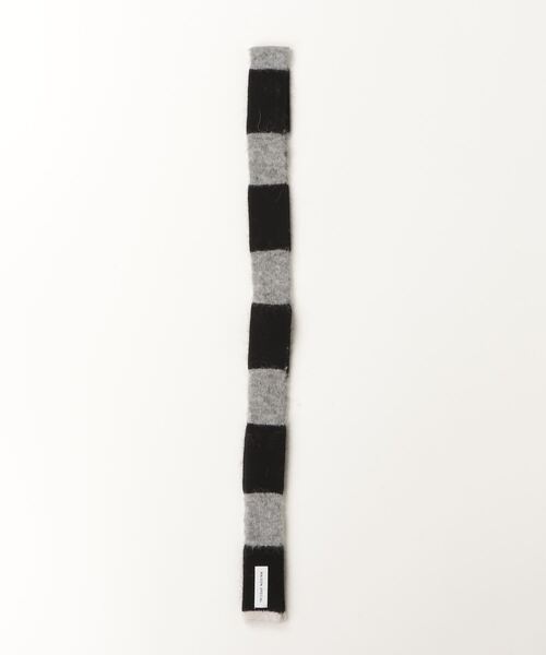 MAISON SPECIAL(メゾンスペシャル)の「Slim Muffler / スリムマフラー(マフラー・レディース・ブラック/マルチ・FREE)」の6枚目の写真