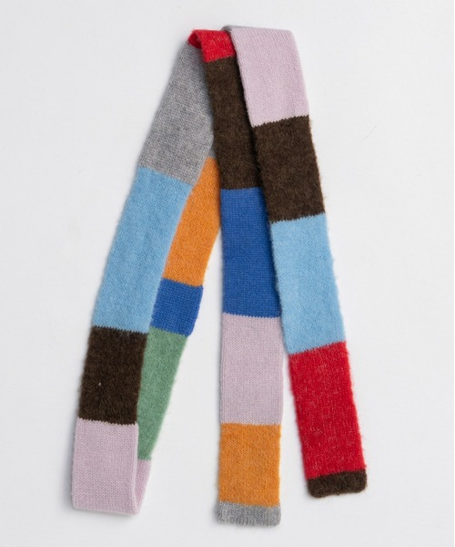 MAISON SPECIAL(メゾンスペシャル)の「Slim Muffler / スリムマフラー(マフラー・レディース・ブラック/マルチ・FREE)」の9枚目の写真