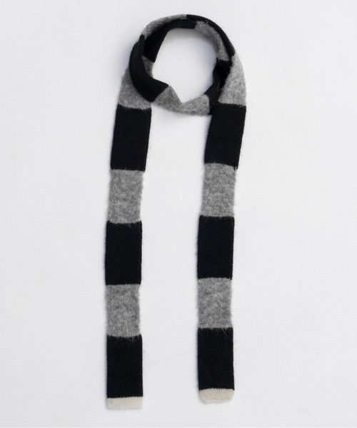 MAISON SPECIAL(メゾンスペシャル)の「Slim Muffler / スリムマフラー(マフラー・レディース・ブラック/マルチ・FREE)」の11枚目の写真