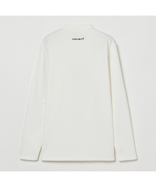 VIVA HEART（ビバハート）の「【VIVA HEART/GOLF】VIVAHE(ART) 絵画プリント長袖プルオーバー（Tシャツ/カットソー・メンズ・オフホワイト/ネイビー/チャコール・XL/M/L）」の7枚目の写真