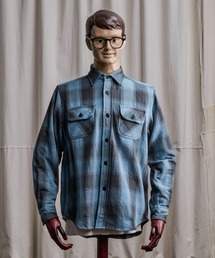 Coffee & Cigarettes（コーヒーアンドシガレッツ）の「10B10  Heavy Flannel One Wash Work Shirt / ヘビーネル ワンウォッシュ ワークシャツ F（シャツ/ブラウス）」