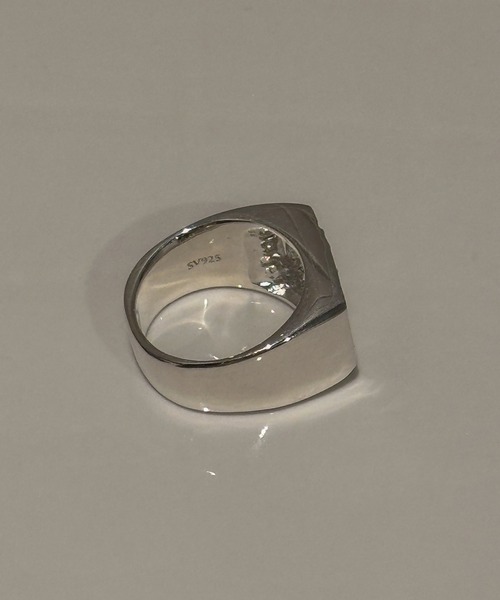 whoseA(フーシー)の「【silver925】StoneforgeSignetRing / ストーンフォージシグネットリング(リング・メンズ・シルバー・19号/17号/15号/11号)」の6枚目の写真