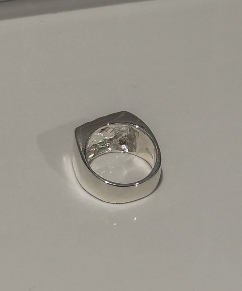 whoseA(フーシー)の「【silver925】StoneforgeSignetRing / ストーンフォージシグネットリング(リング・メンズ・シルバー・19号/17号/15号/11号)」の2枚目の写真