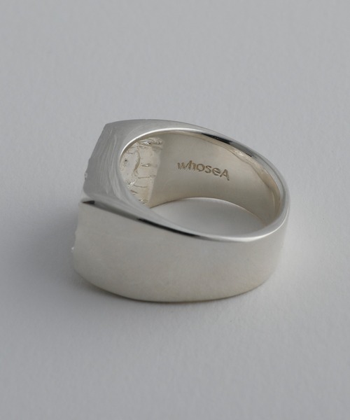 whoseA(フーシー)の「【silver925】StoneforgeSignetRing / ストーンフォージシグネットリング(リング・メンズ・シルバー・19号/17号/15号/11号)」の18枚目の写真