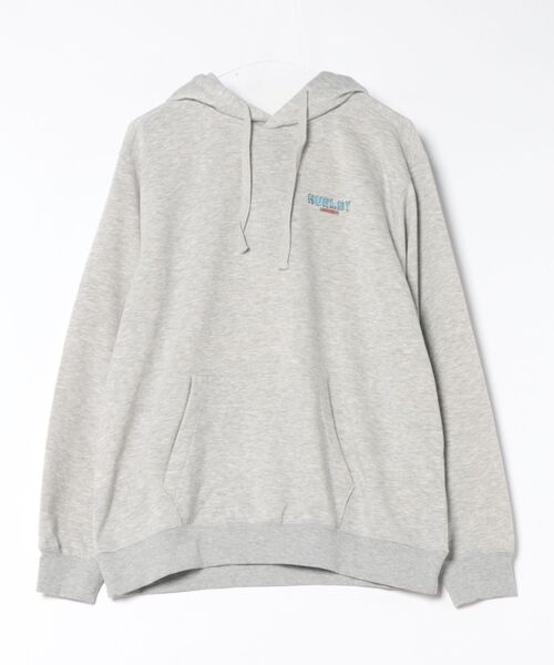 Hurley （ハーレー）の「【Hurley:ハーレー】スウェットフーディー　プルオーバーパーカー　バックプリント　吸水速乾　SWEAT CHILL OUT CAMP HOODIE（パーカー・メンズ・ブラック/ヘザーグレー・MEDIUM/LARGE）」の9枚目の写真