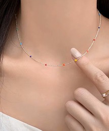 マルチカラー」に該当するレディースのネックレスファッション通販