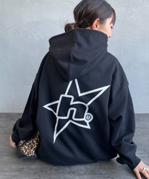 HUF | [HUF/ハフ] H STAR LOGO バックプリント スウェットパーカー(パーカー)