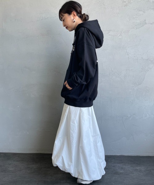 HUF（ハフ）の「[HUF/ハフ] H STAR LOGO バックプリント スウェットパーカー（パーカー・レディース・ブラック・M/L）」の11枚目の写真