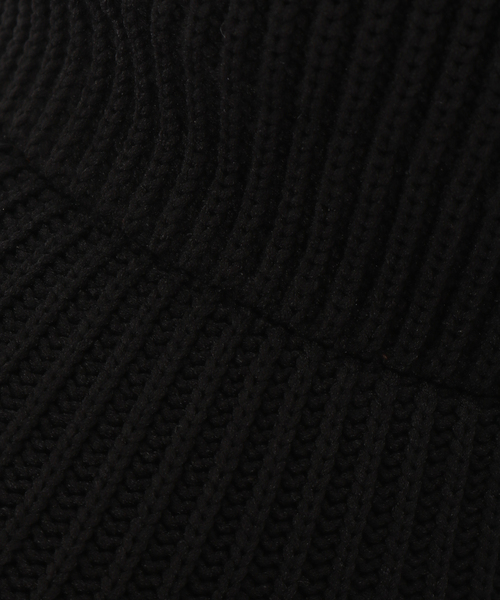 KIJIMA TAKAYUKI(キジマ タカユキ)の「KIJIMA TAKAYUKI POLY KNIT BB CAP MKNY252905:キャップ(キャップ・レディース・ブラック・FREE)」の9枚目の写真