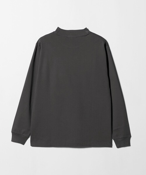 A DAY IN THE LIFE UNITED ARROWS（アデイインザライフユナイテッドアローズ）の「コットン シルケット ポンチ モックネックカットソー＜A DAY IN THE LIFE＞（Tシャツ/カットソー・メンズ・モカ/ホワイト/ブラック・L/M/S）」の13枚目の写真