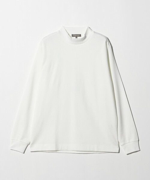 A DAY IN THE LIFE UNITED ARROWS（アデイインザライフユナイテッドアローズ）の「コットン シルケット ポンチ モックネックカットソー＜A DAY IN THE LIFE＞（Tシャツ/カットソー・メンズ・モカ/ホワイト/ブラック・L/M/S）」の17枚目の写真