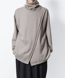 ato | ASYMMETRY PULL-OVER CARDIGAN(カーディガン/ボレロ)