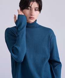 Ellno Loset（エルノロゼット）の「サムホールツキリブタートルニット（ニット/セーター）」