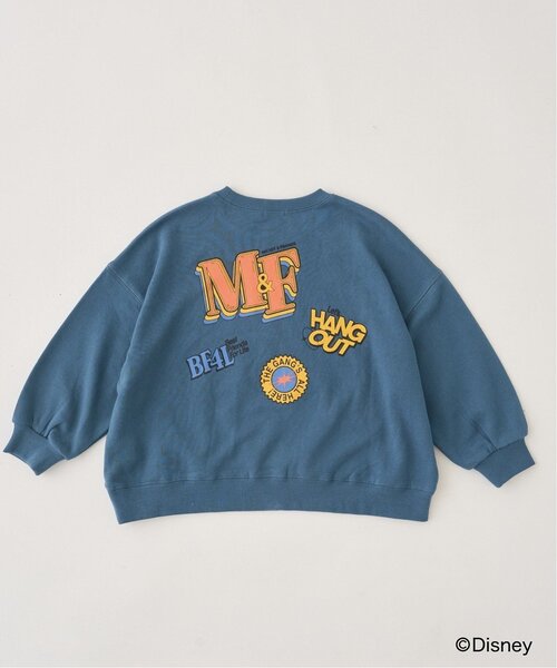 セール】【Disney】【毛玉バイバイ裏毛】ミッキー＆フレンズ
