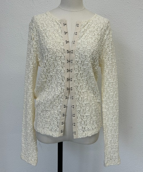 ホックデザインレースカーディガン（カーディガン/ボレロ）｜AIC