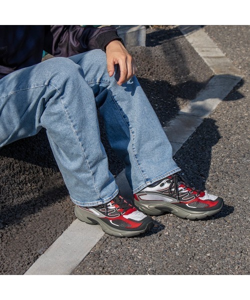 Reebok(リーボック)の「プレミア ロード コントロール / RBK PREMIER ROAD CONTROL(スニーカー・メンズ・ブラック×レッド・22.5cm/23.0cm/23.5cm/24.5cm/24.0cm/25.0cm/25.5cm/26.0cm/26.5cm/27.0cm/27.5cm/28.0cm/28.5cm)」の3枚目の写真