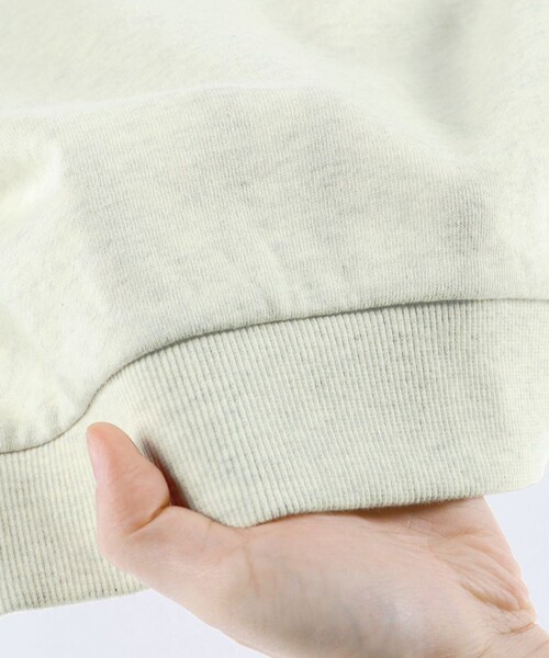 BRANSHES（ブランシェス）の「【デニム/異素材ポケット付】裏毛トレーナー（スウェット・キッズ・ブラック/キナリ/レンガ・80/90/120/140/150/110/100/130/160）」の6枚目の写真