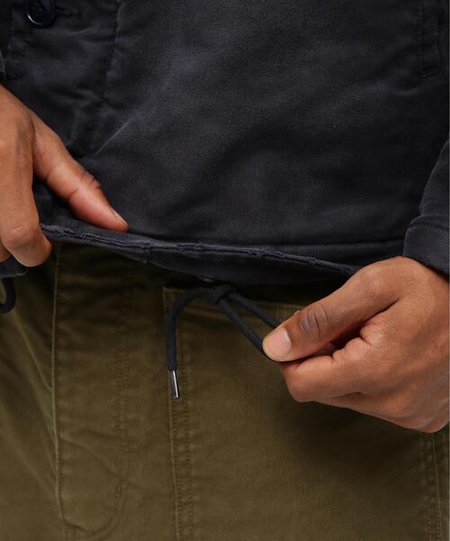 AVIREX（アヴィレックス）の「WASHED Ｎ‐1 JACKET HERITAGE / ウォッシュド エヌワン ジャケット / AVIREX / アヴィレックス（ミリタリージャケット・メンズ・ネイビー/オリーブ系・40/42/38/44）」の9枚目の写真