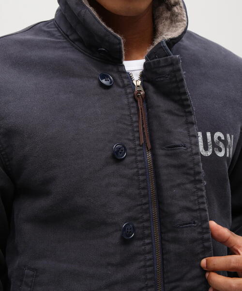 VINTAGE LINE》WASHED N‐1 JACKET / ウォッシュド エヌワン