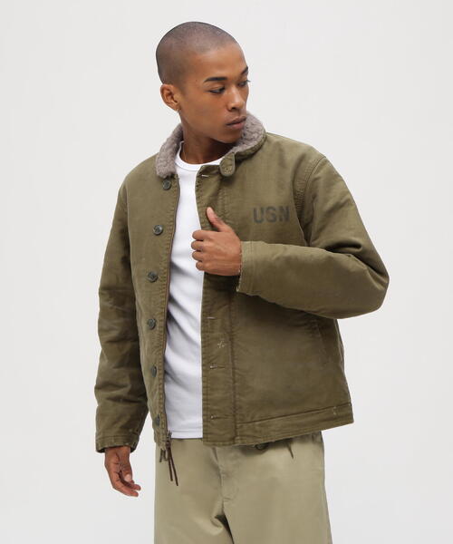 VINTAGE LINE》WASHED N‐1 JACKET / ウォッシュド エヌワン