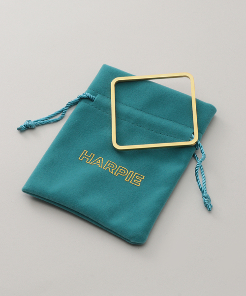 SLOBE IENA（スローブイエナ）の「HARPIE/ハーピー スクエアバングル LEE（ブレスレット・レディース・ゴールド・FREE）」の3枚目の写真