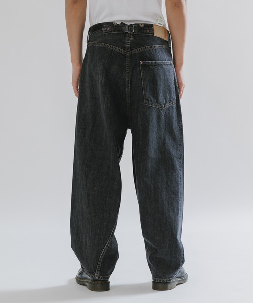 SKEWed/スキュー ストーンウォッシュ加工 コインポケットデニムパンツ