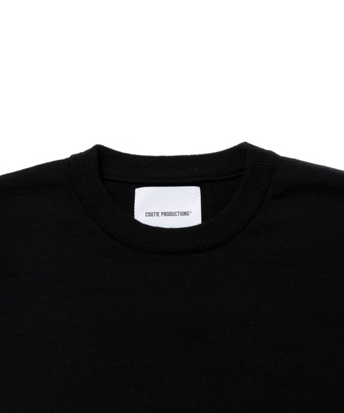 COOTIE PRODUCTIONS（クーティープロダクションズ）の「Intarsia Crew Sweater（ニット/セーター・メンズ・ブラック・SMALL/MEDIUM/LARGE/X-LARGE）」の2枚目の写真