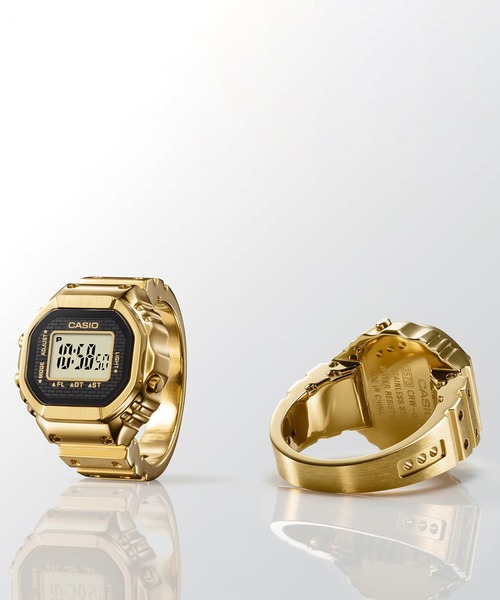 CASIO（カシオ）の「CASIO/カシオ 時計 CASIO RING WATCH リングウォッチ CRW-001G-9JR（アナログ腕時計・メンズ・ゴールド・FREE）」の3枚目の写真