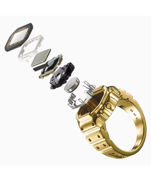 CASIO（カシオ）の「CASIO/カシオ 時計 CASIO RING WATCH リングウォッチ CRW-001G-9JR（アナログ腕時計・メンズ・ゴールド・FREE）」の9枚目の写真
